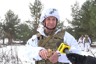 На Житомирщині 46 бригада ДШВ провела інтенсив з військової підготовки для цивільних