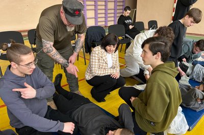 вишкіл для школярів, військова підготовка в школах, тернопіль