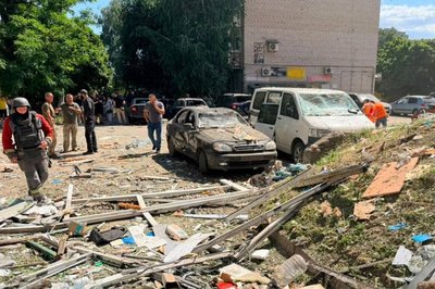 Наслідки російського удару по Ізюму Наслідки російського удару по Ізюму