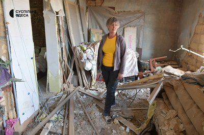 «Собаку вбило одну, а двоє вижило»: на Одещині РФ зруйнувала будинок жінки «Собаку вбило одну, а двоє вижило»: на Одещині РФ зруйнувала будинок жінки