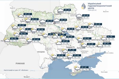 Погода 23 квітня, погода завтра, погода в Україні Погода 23 квітня, погода завтра, погода в Україні