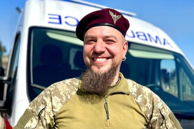 "Я не розглядав варіант не піти". Львівський лікар Андрій Жолоб про роботу на фронті "Я не розглядав варіант не піти". Львівський лікар Андрій Жолоб про роботу на фронті