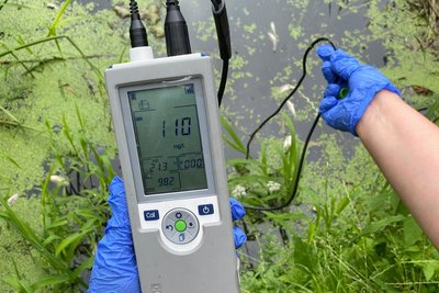 У Житомирі в річці Крошенка зафіксували масову загибель риби — поліція встановлює причини У Житомирі в річці Крошенка зафіксували масову загибель риби — поліція встановлює причини