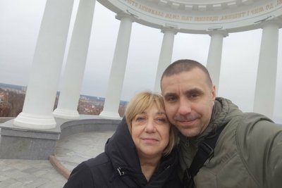 Ігор Калініченко та Алла Фесюн у Полтаві Ігор Калініченко та Алла Фесюн у Полтаві