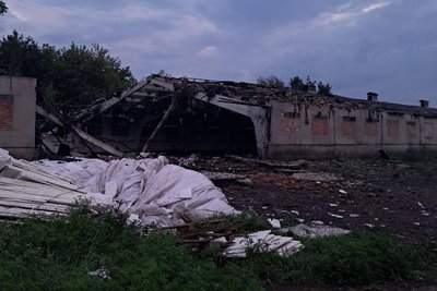 У Миколаївській селищній громаді пошкоджені склади через атаку РФ