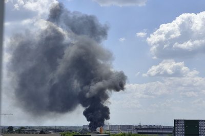 На вулиці Коновальця в Івано-Франківську сталася пожежа: що відомо На вулиці Коновальця в Івано-Франківську сталася пожежа: що відомо