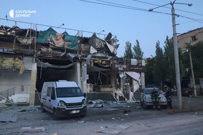 Ракетний удар по кафе в Краматорську 27 червня Ракетний удар по кафе в Краматорську 27 червня