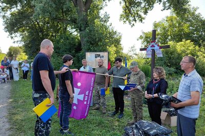 У громаді на Житомирщині учнів трьох шкіл посвятили у джури та вшанували пам'ять воїнів УПА
