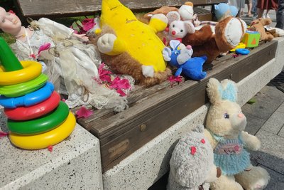 "Тиша, що говорить"— у Житомирі вшанували пам'ять дітей, які загинули внаслідок російсько-української війни "Тиша, що говорить"— у Житомирі вшанували пам'ять дітей, які загинули внаслідок російсько-української війни