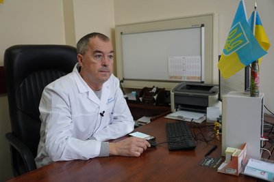 Херсонський лікар Віктор Колісник Херсонський лікар Віктор Колісник