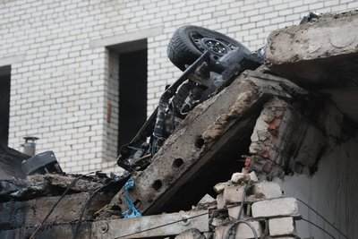 Наслідки вибуху у Шевченківському районі Харкова Наслідки вибуху у Шевченківському районі Харкова