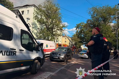 Армія РФ атакувала Житомир реактивними дронами: влучання у будівлю управління поліції області, є загиблі Армія РФ атакувала Житомир реактивними дронами: влучання у будівлю управління поліції області, є загиблі