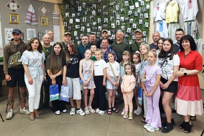 На Волині діти створили серію портретів ветеранів війни На Волині діти створили серію портретів ветеранів війни