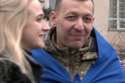Після трьох років у російському полоні на Рівненщину повернувся полковник Олександр Тимощук Після трьох років у російському полоні на Рівненщину повернувся полковник Олександр Тимощук