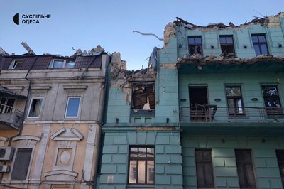 Наслідки нічної атаки по Одесі 23 липня Наслідки нічної атаки по Одесі 23 липня