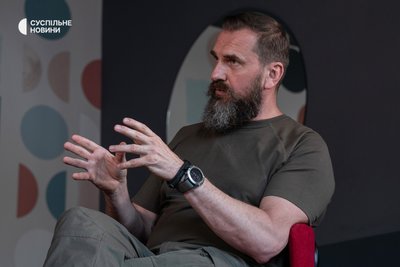 Міністр освіти і науки Оксен Лісовий під час інтерв'ю Міністр освіти і науки Оксен Лісовий під час інтерв'ю