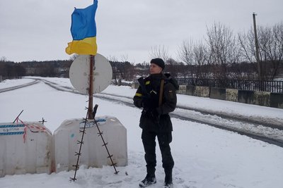 боєць нацгвардії на службі боєць нацгвардії на службі