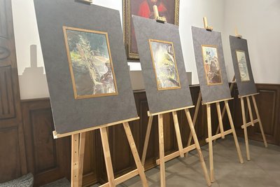 На Рівненщині презентували першу в Україні виставку картин про інженерні війська На Рівненщині презентували першу в Україні виставку картин про інженерні війська