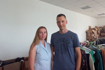 Уродженка Хорошева Наталія Залевська разом із чоловіком передала зі США майже 60 тонн гуманітарної допомоги для ВПО Уродженка Хорошева Наталія Залевська разом із чоловіком передала зі США майже 60 тонн гуманітарної допомоги для ВПО
