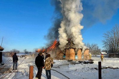 У селі П'ятка на Житомирщині під час пожежі в будинку загинула однорічна дитина У селі П'ятка на Житомирщині під час пожежі в будинку загинула однорічна дитина