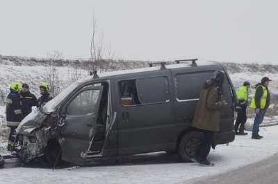В аварії поблизу Кропивницького травмувалися п'ятеро людей В аварії поблизу Кропивницького травмувалися п'ятеро людей
