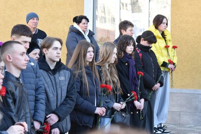 відкриття меморіальної дошки на будівлі ліцею №93 відкриття меморіальної дошки на будівлі ліцею №93