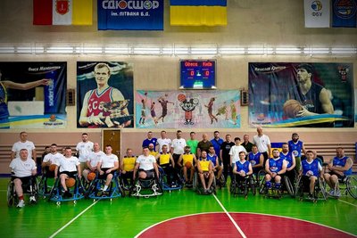 В Одесі відбувся турнір з баскетболу на візках серед ветеранів В Одесі відбувся турнір з баскетболу на візках серед ветеранів