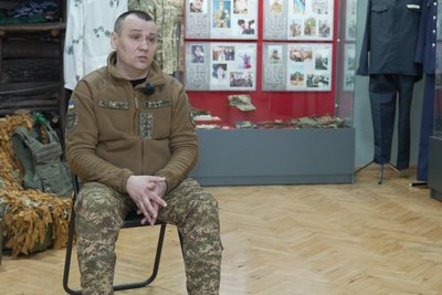 Військовослужбовець вінницького підрозділу НГУ на псевдо "Гром" Військовослужбовець вінницького підрозділу НГУ на псевдо "Гром"