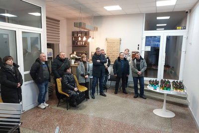 У 17 громадах Дубенщини одночасно засвітили імена полеглих військових У 17 громадах Дубенщини одночасно засвітили імена полеглих військових