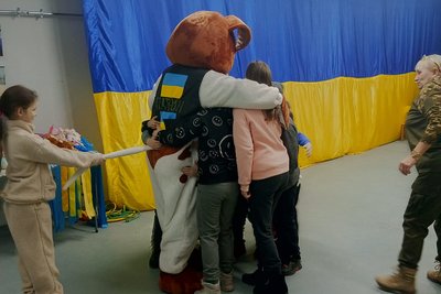 Херсон, захід з навчання дітей мінної небезпеки Херсон, захід з навчання дітей мінної небезпеки