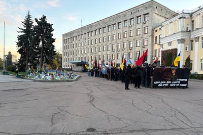 У Житомирі ходою відзначили річницю створення Української повстанської армії У Житомирі ходою відзначили річницю створення Української повстанської армії