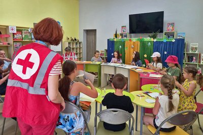 У луцькій бібліотеці відбулося заняття з психосоціальної підтримки для дітей У луцькій бібліотеці відбулося заняття з психосоціальної підтримки для дітей