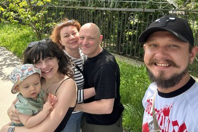 Valery Zelenskyy with his family, Kyiv, 2025 Valery Zelenskyy with his family, Kyiv, 2025