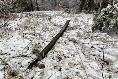 На Київщині через негоду знеструмлені понад 40 населених пунктів