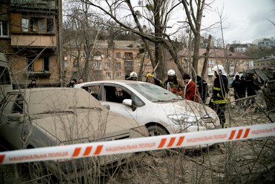 Академія Бойчука постраждала через ракетний обстріл по Києву Академія Бойчука постраждала через ракетний обстріл по Києву