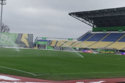 На Центральному стадіоні Житомира побудують додаткову трибуну для глядачів На Центральному стадіоні Житомира побудують додаткову трибуну для глядачів