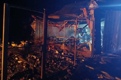 Наслідки ударів БпЛА по Чугуївському району Наслідки ударів БпЛА по Чугуївському району