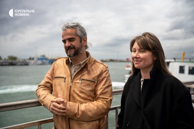 Турецький режисер та кінопродюсер Багадир Ер з дружиною українською режисеркою Мариною Ер Горбач Турецький режисер та кінопродюсер Багадир Ер з дружиною українською режисеркою Мариною Ер Горбач