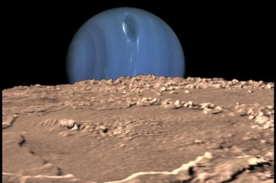 Фото Нептуна, зроблене Voyager-2 Фото Нептуна, зроблене Voyager-2