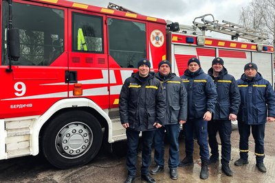 "Для втоми на нашій службі місця немає" — водій ДСНС Житомирської області Євген Андрійчук "Для втоми на нашій службі місця немає" — водій ДСНС Житомирської області Євген Андрійчук