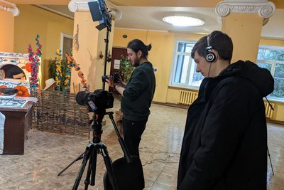 Дмитро Хитрий та Олег Степанюк, відеографи проєкту Кулінарний Спадок Дмитро Хитрий та Олег Степанюк, відеографи проєкту Кулінарний Спадок