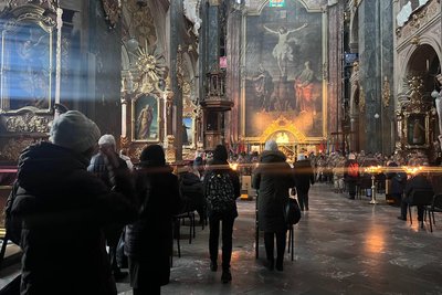 За Героїв помолились у Гарнізонному храмі За Героїв помолились у Гарнізонному храмі