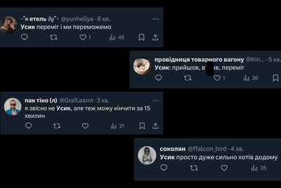реакція на бій усика
