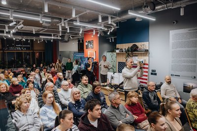 Показ фільму "Редакція" в Одесі та дискусія про локальні медіа. Фото Мамаджян Показ фільму "Редакція" в Одесі та дискусія про локальні медіа. Фото Мамаджян