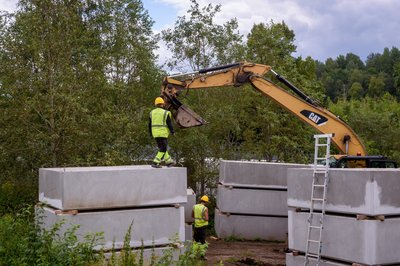 Побудова укріплень на латвійсько-білоруському кордоні Побудова укріплень на латвійсько-білоруському кордоні