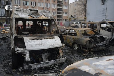 "Підприємство повністю знищене": наслідки атаки РФ на автосалон в Одесі