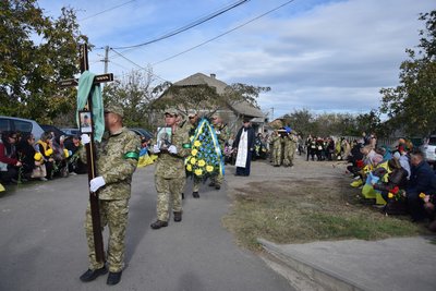 На Одещині попрощались з прикордонником, який загинув на фронті На Одещині попрощались з прикордонником, який загинув на фронті
