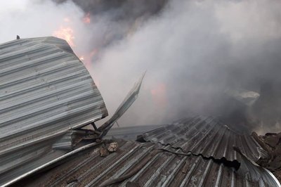 Російські окупанти обстріляли Куп'янськ: влучили у промисловий об'єкт Російські окупанти обстріляли Куп'янськ: влучили у промисловий об'єкт