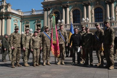 14 ОМБр — вручення відзнаки "За мужність та відвагу" 14 ОМБр — вручення відзнаки "За мужність та відвагу"