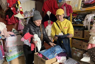 Одяг для переселенців у Харкові Одяг для переселенців у Харкові